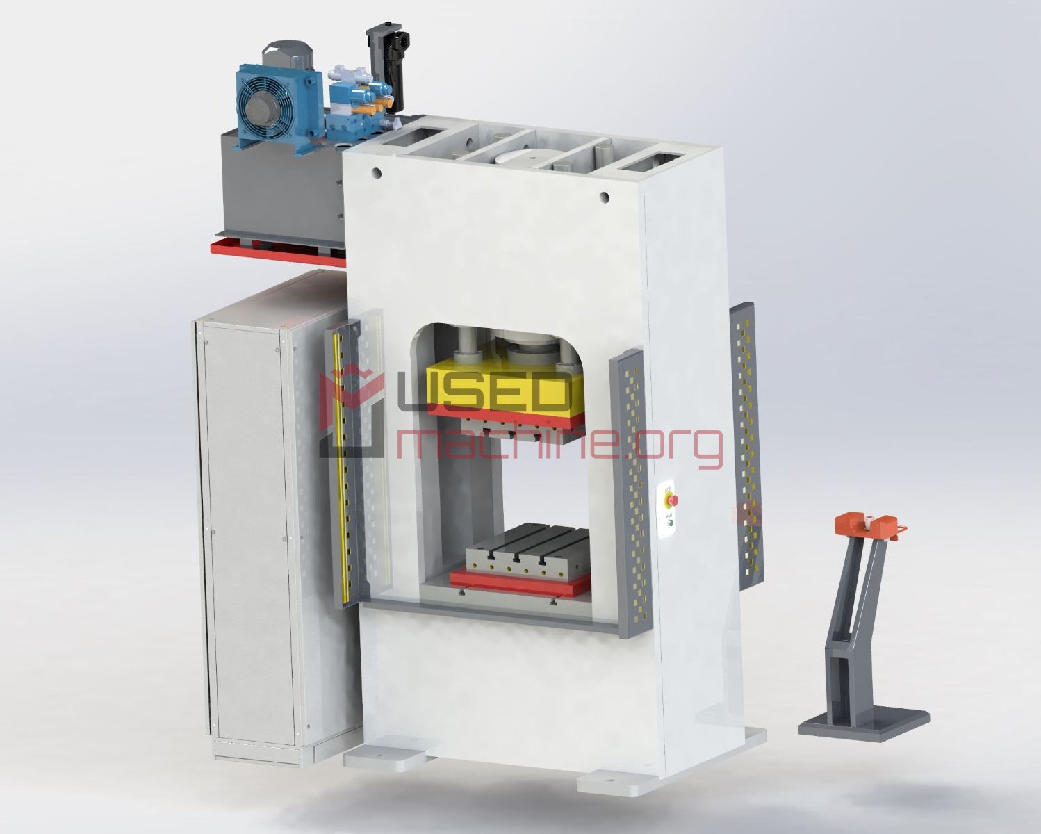 280 t Servo-Doppelständer-Heizpresse mit Heizplatten