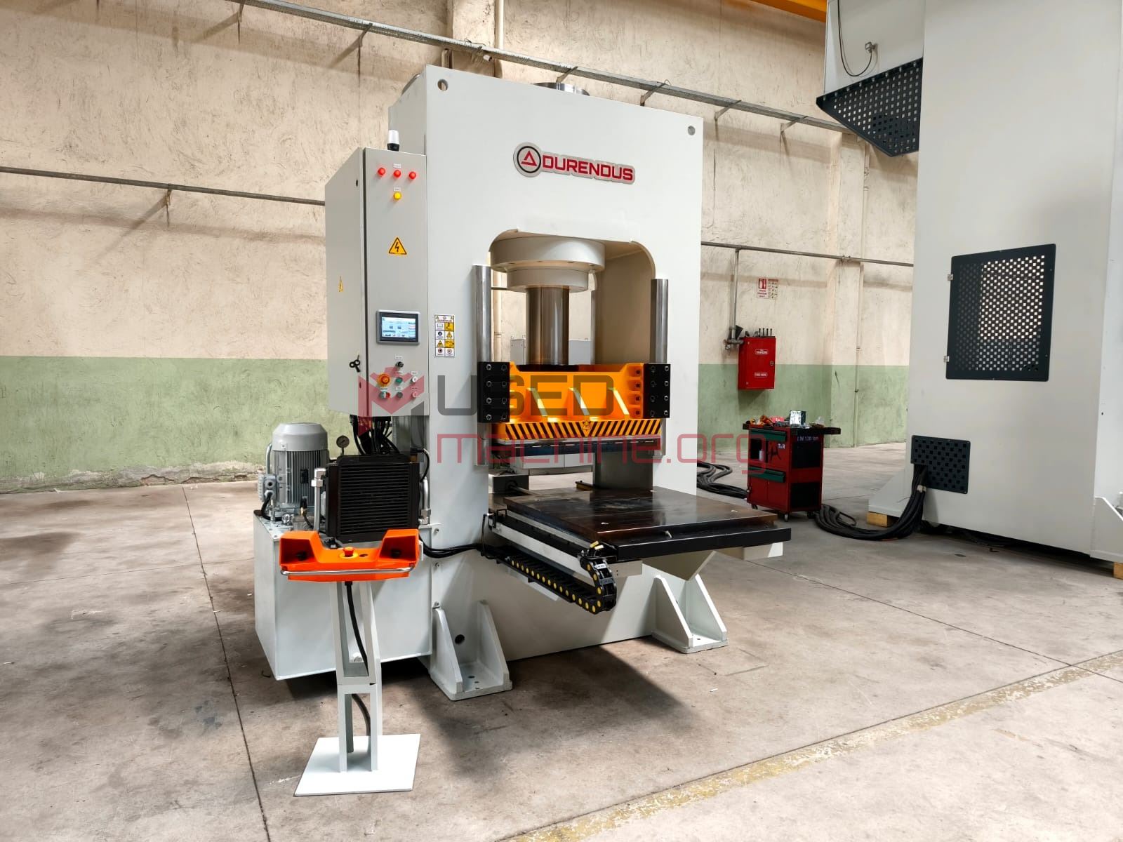 DHS-200 – 200 T Hydraulische Heizpresse – Schiebetisch – Heizplatten 800 × 800 mm