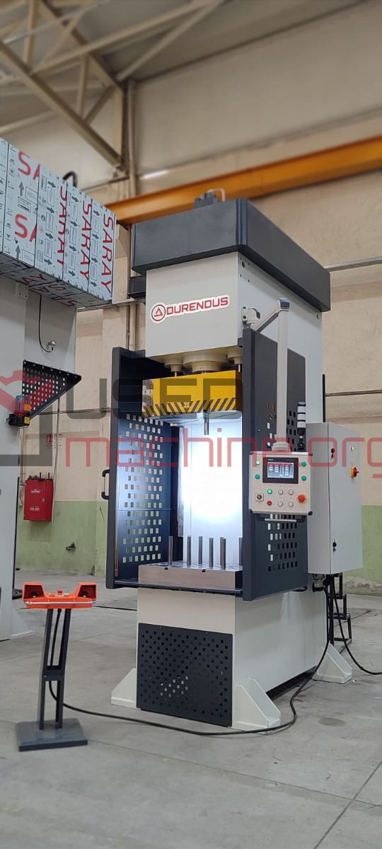 Durendus DCD-100 – Hydraulische Einständerpresse 10–100 t – 800 × 600 mm