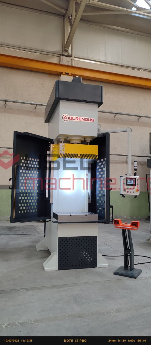 Durendus DCD-100 – Hydraulische Einständerpresse 10–100 t – 800 × 600 mm