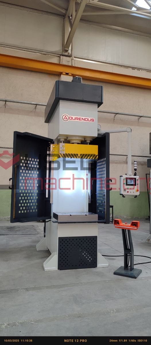 Durendus DCD-100 – Hydraulische Einständerpresse 10–100 t – 800 × 600 mm