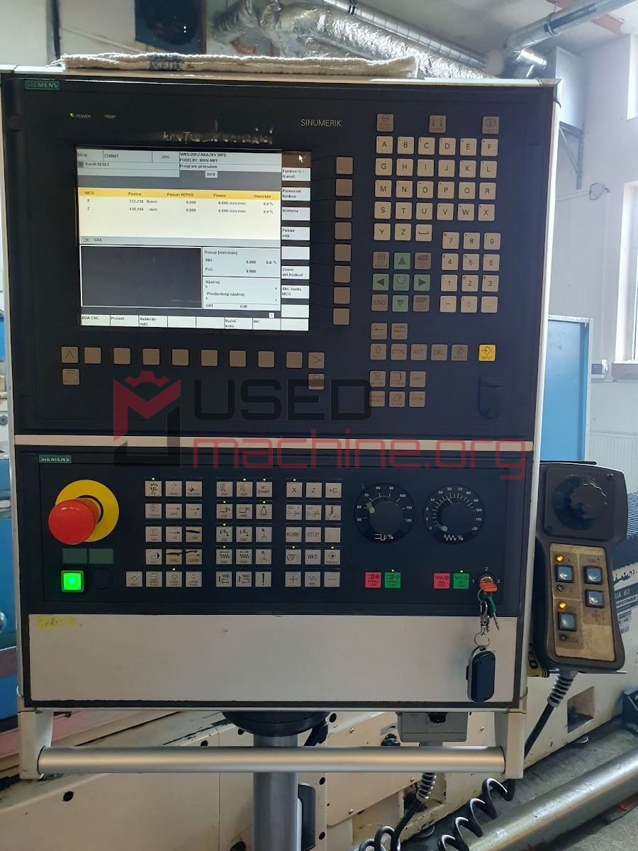 TOS Hostivař BUA E 63/3000 CNC - Cylindrical Grinding machine