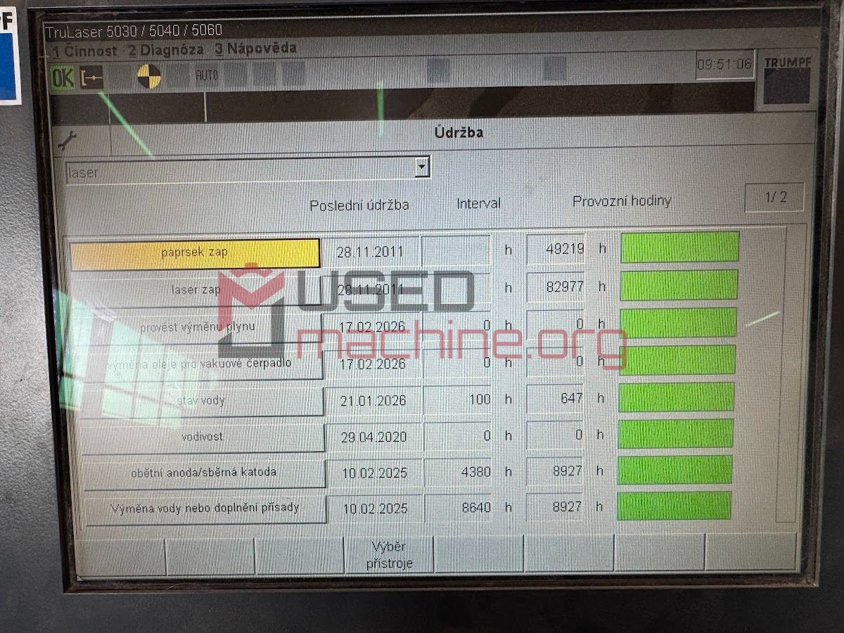 Trumpf TruLaser 5030 - Laser cutting machine