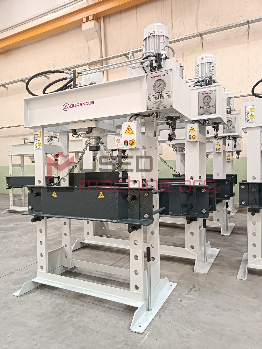 DURENDUS 100 T Werkstattpresse – Einständerpresse – 1.000 mm lichte Breite, 400 mm Hub