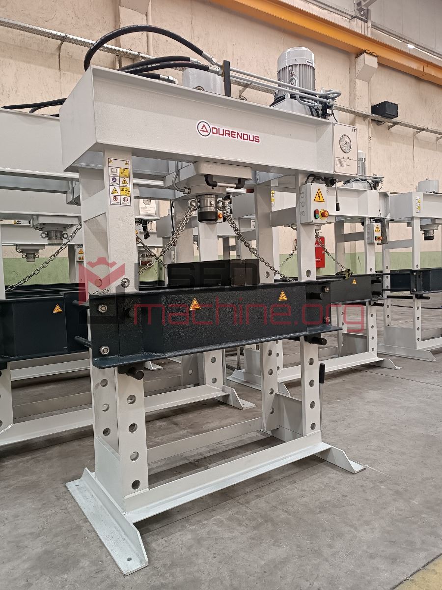 DURENDUS 100 T Werkstattpresse – Einständerpresse – 1.000 mm lichte Breite, 400 mm Hub
