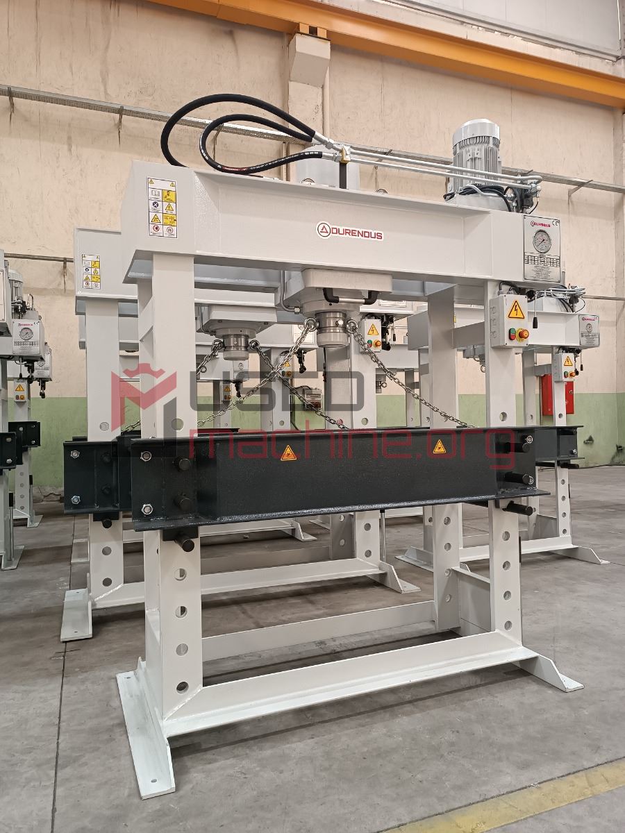 DURENDUS 120 T Werkstattpresse – Einständerpresse – 1.250 mm lichte Breite, 400 mm Hub