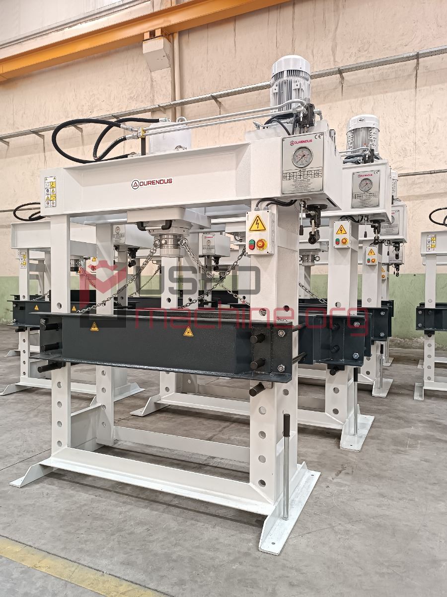 DURENDUS 120 T Werkstattpresse – Einständerpresse – 1.250 mm lichte Breite, 400 mm Hub