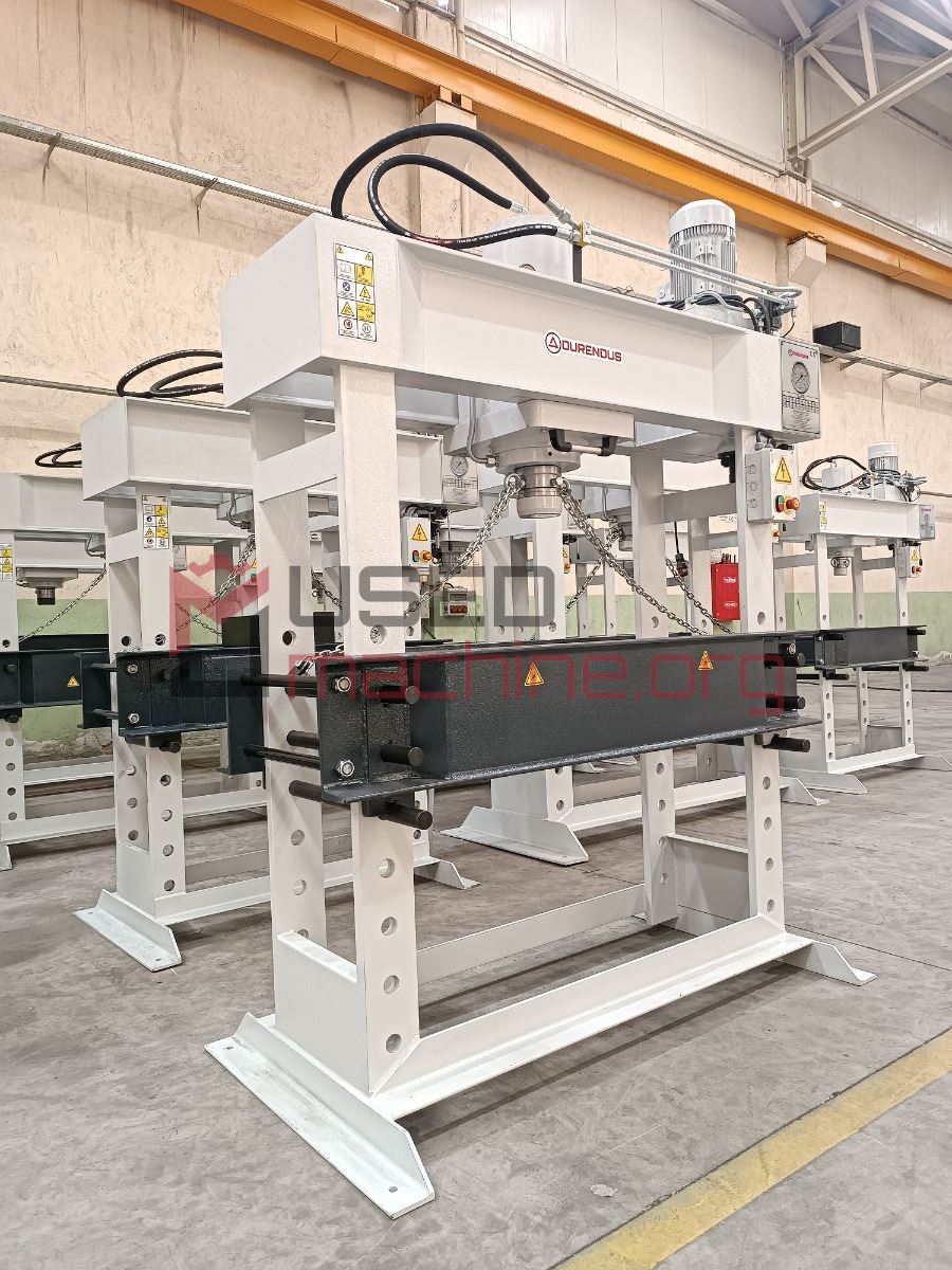 DURENDUS 120 T Werkstattpresse – Einständerpresse – 1.250 mm lichte Breite, 400 mm Hub