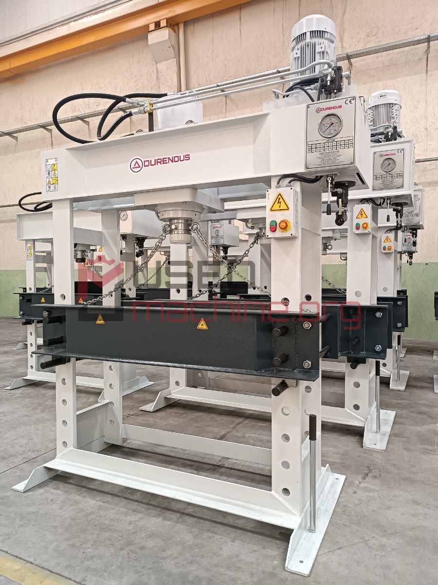 DURENDUS 150 T Werkstattpresse – Einständerpresse – 1.250 mm lichte Breite, 400 mm Hub