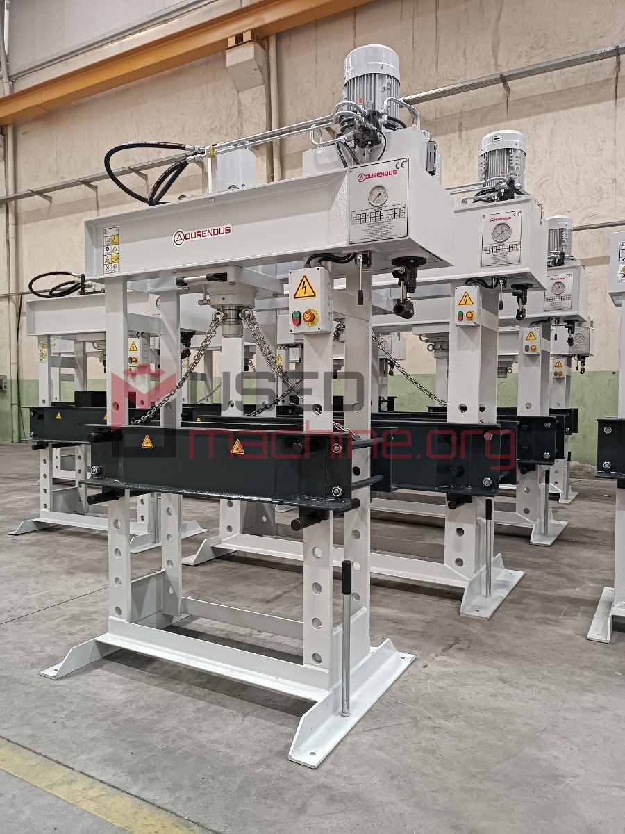 DURENDUS 60 T Werkstattpresse – Einständerpresse – 900 mm lichte Breite, 400 mm Hub