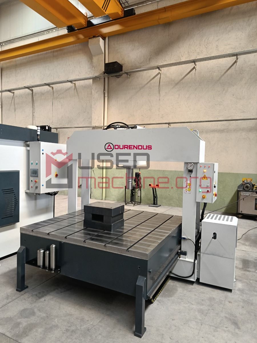 DURENDUS DPS-200 – Hydraulische Portalrichtpresse – 200 t – 1.500 × 2.000 mm