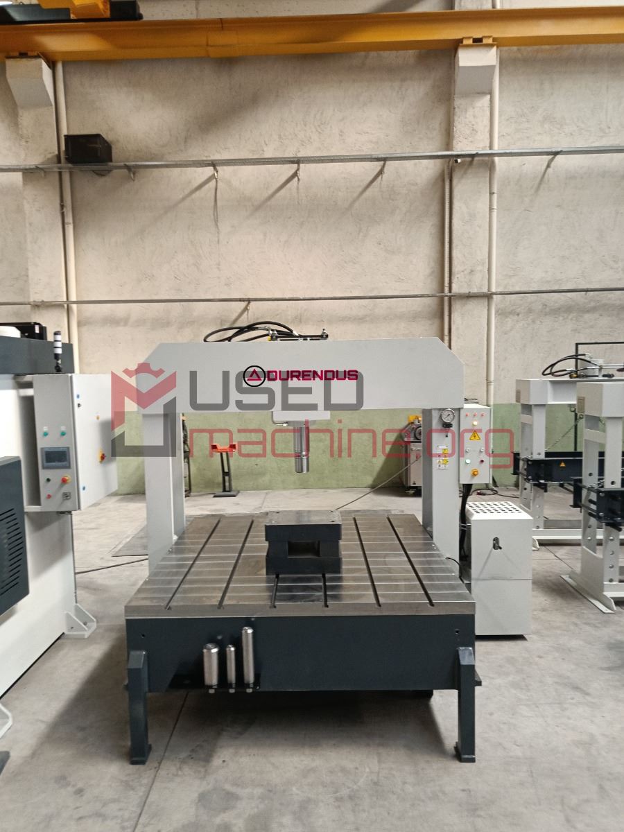 DURENDUS DPS-200 – Hydraulische Portalrichtpresse – 200 t – 1.500 × 2.000 mm