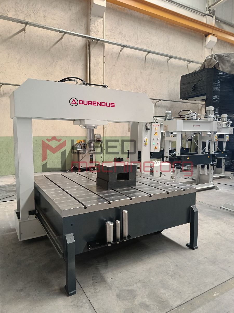 DURENDUS DPS-200 – Hydraulische Portalrichtpresse – 200 t – 1.500 × 2.000 mm