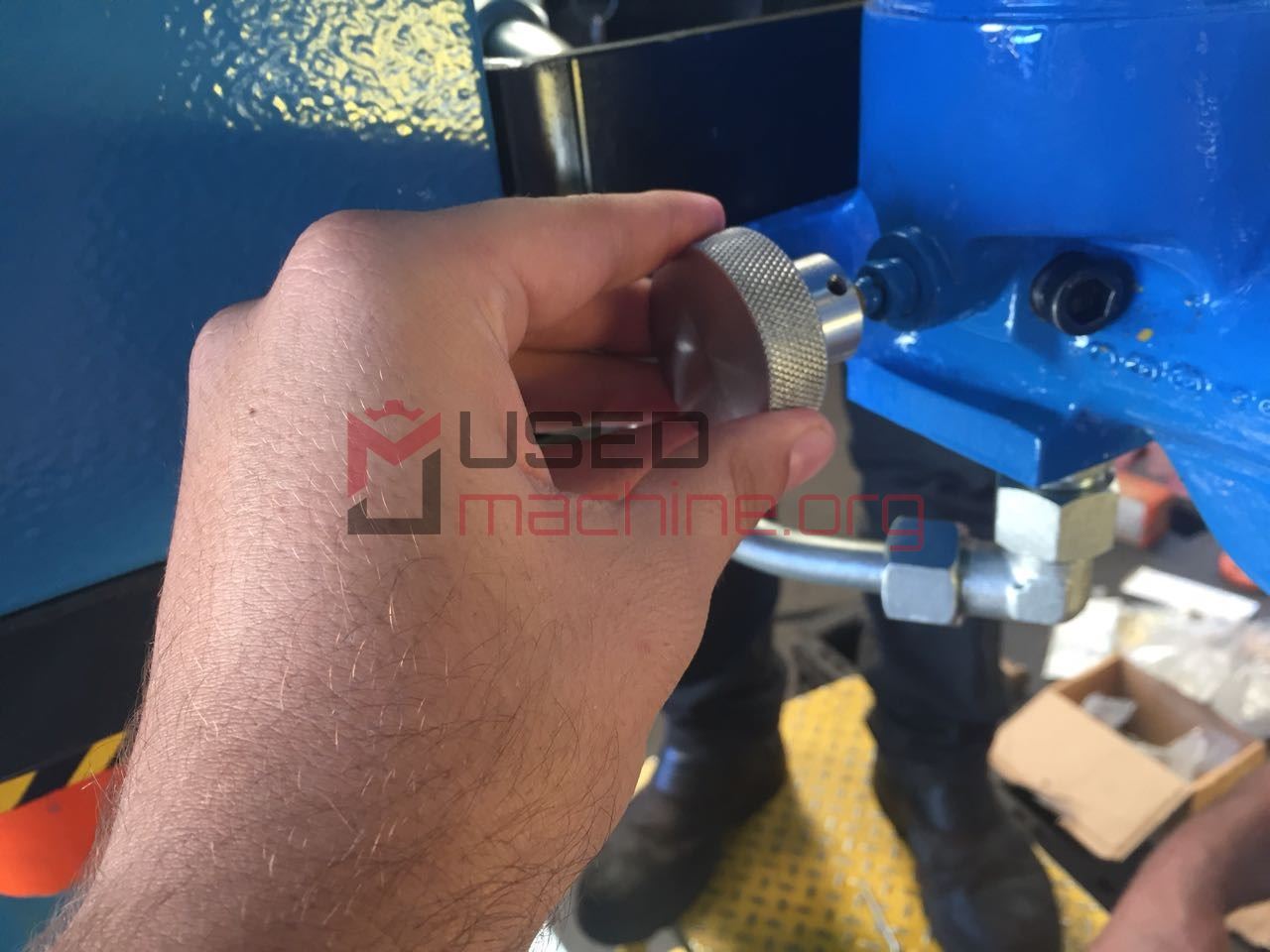 Hidralmac Einständerpresse – 15 t – Montagepresse – manuelle Kombipresse