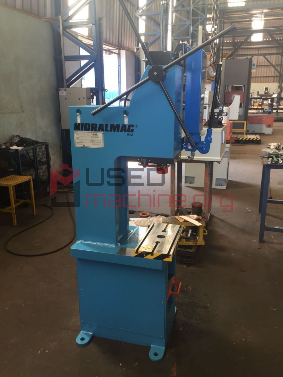 Hidralmac Einständerpresse – 15 t – Montagepresse – manuelle Kombipresse
