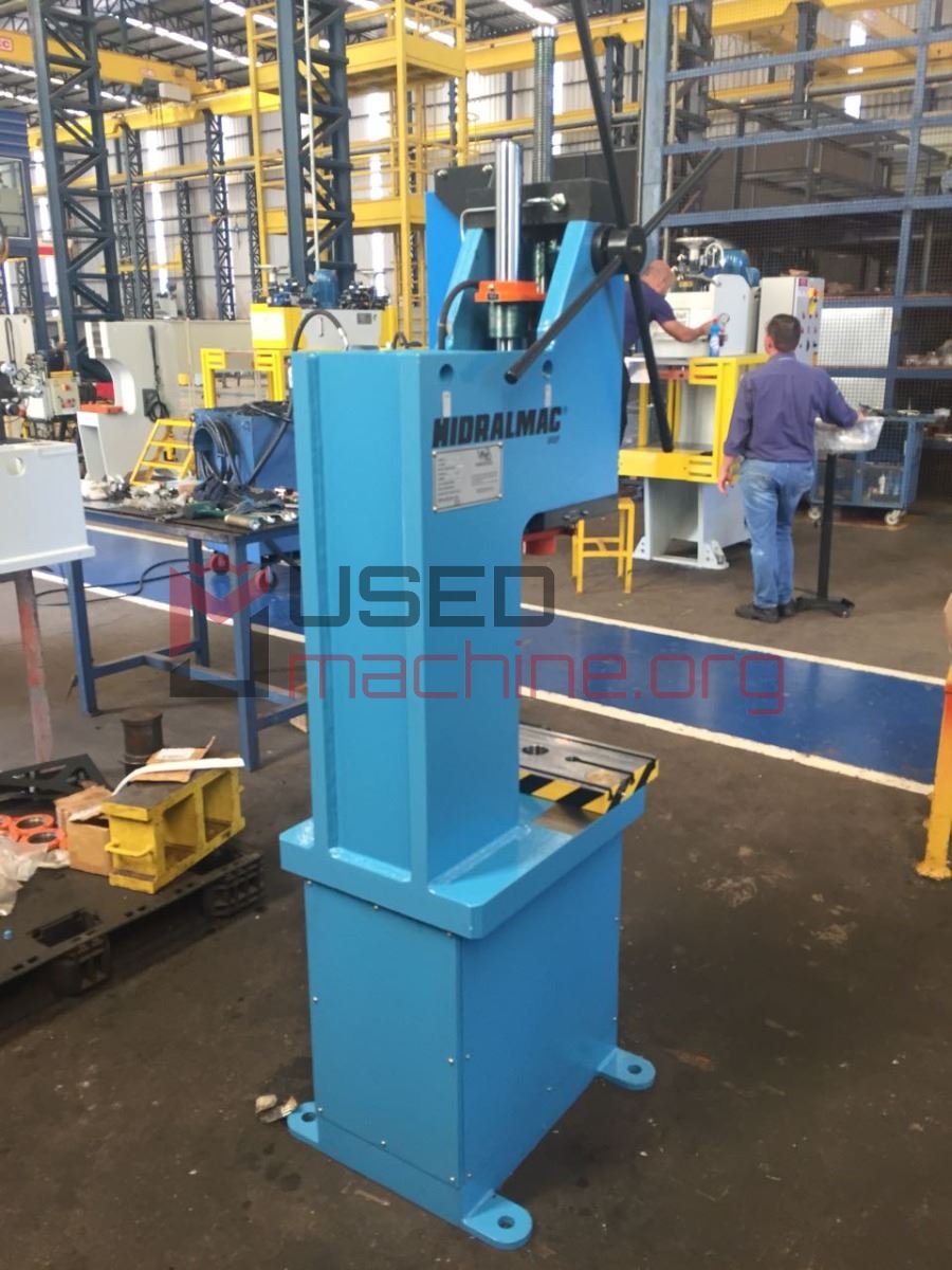 Hidralmac Einständerpresse – 15 t – Montagepresse – manuelle Kombipresse
