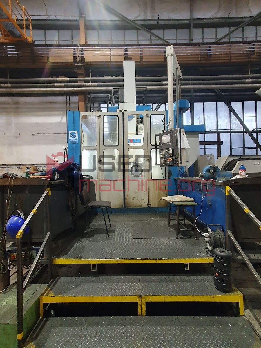 TOS Hulín SKQ 12 - Vertical Lathe Single column
