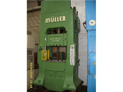 MÜLLER ZE 100 Double Column Press - Hydraulic