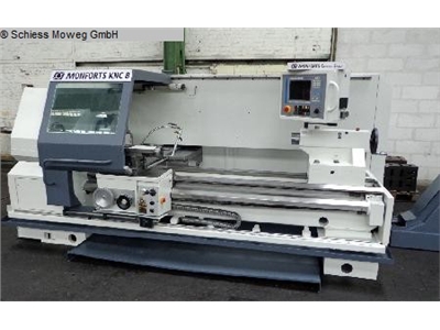 MONFORTS KNC-8 Lathe - cycle controled