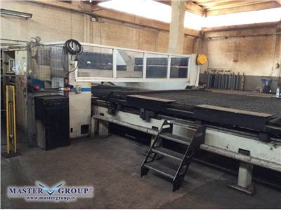 LVD IMPULS 8031 USED CO2 LASER CUTTING MACHINE WITH PALLET CHANGER